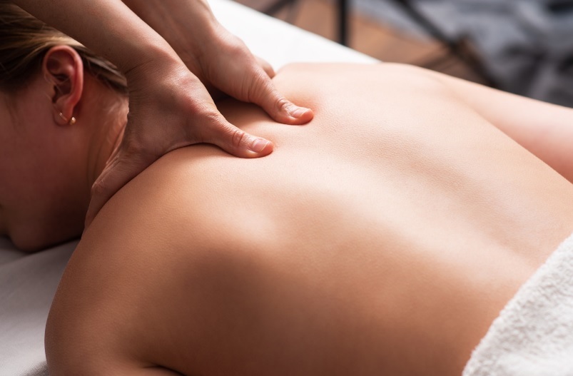 Relaxing full-body massage treatment at a professional spa in Stirling